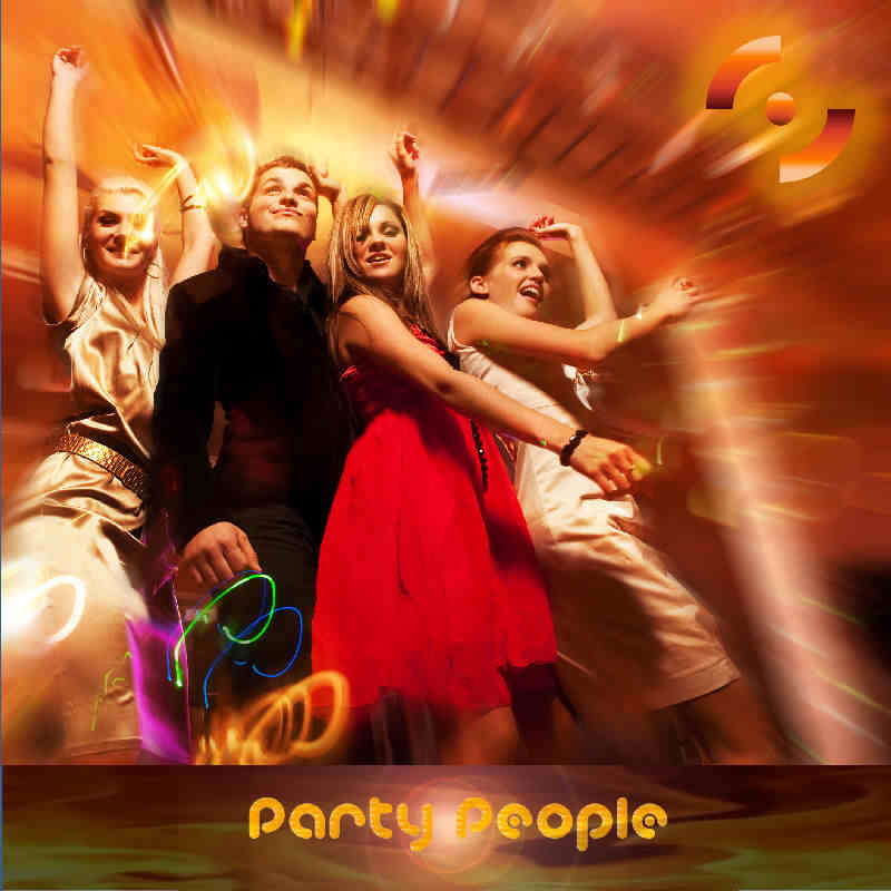 Artwork of “Partty People”: “Party People” is an effervescent Latin Electro dance track orchestrated around a powerful Moombah rhythm, an hypnotic bass line, percussive synths and pianos, and catchy male and female vocal hooks.